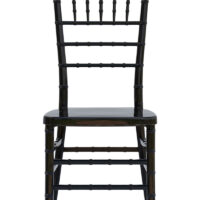 Американски сватбен стол Chiavari - цвят черен PP - Image 4