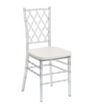 Американски сватбен стол Chiavari Palermo PP - прозрачен